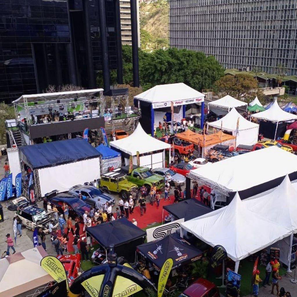 Vista aérea del recinto de AutoFest