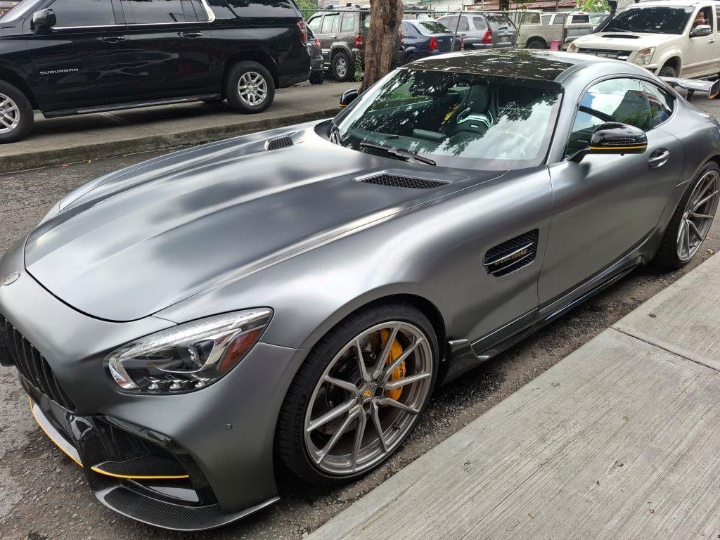 Mercedes-AMG en exhibición